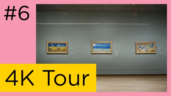 Still uit de YouTube serie '4K Tour door het museum'