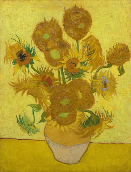 Vincent van Gogh, Zonnebloemen, 1889