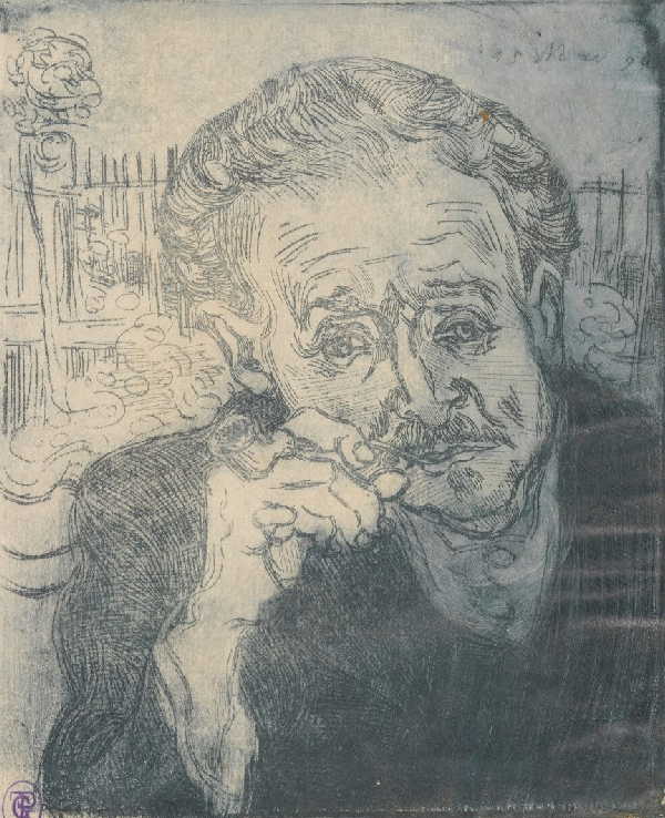 Vincent van Gogh, Portrait of Doctor Gachet, 1890