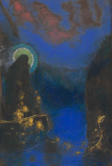 Odilon Redon, The Boat, 1898
