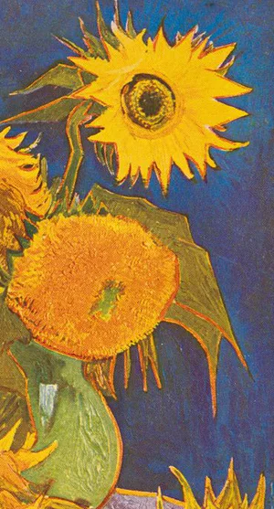 Vincent van Gogh, Zonnebloemen, 1888. Verloren gegaan in de Tweede Wereldoorlog