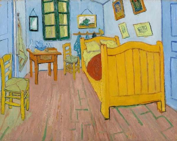 Vincent van Gogh, The Bedroom, 1888